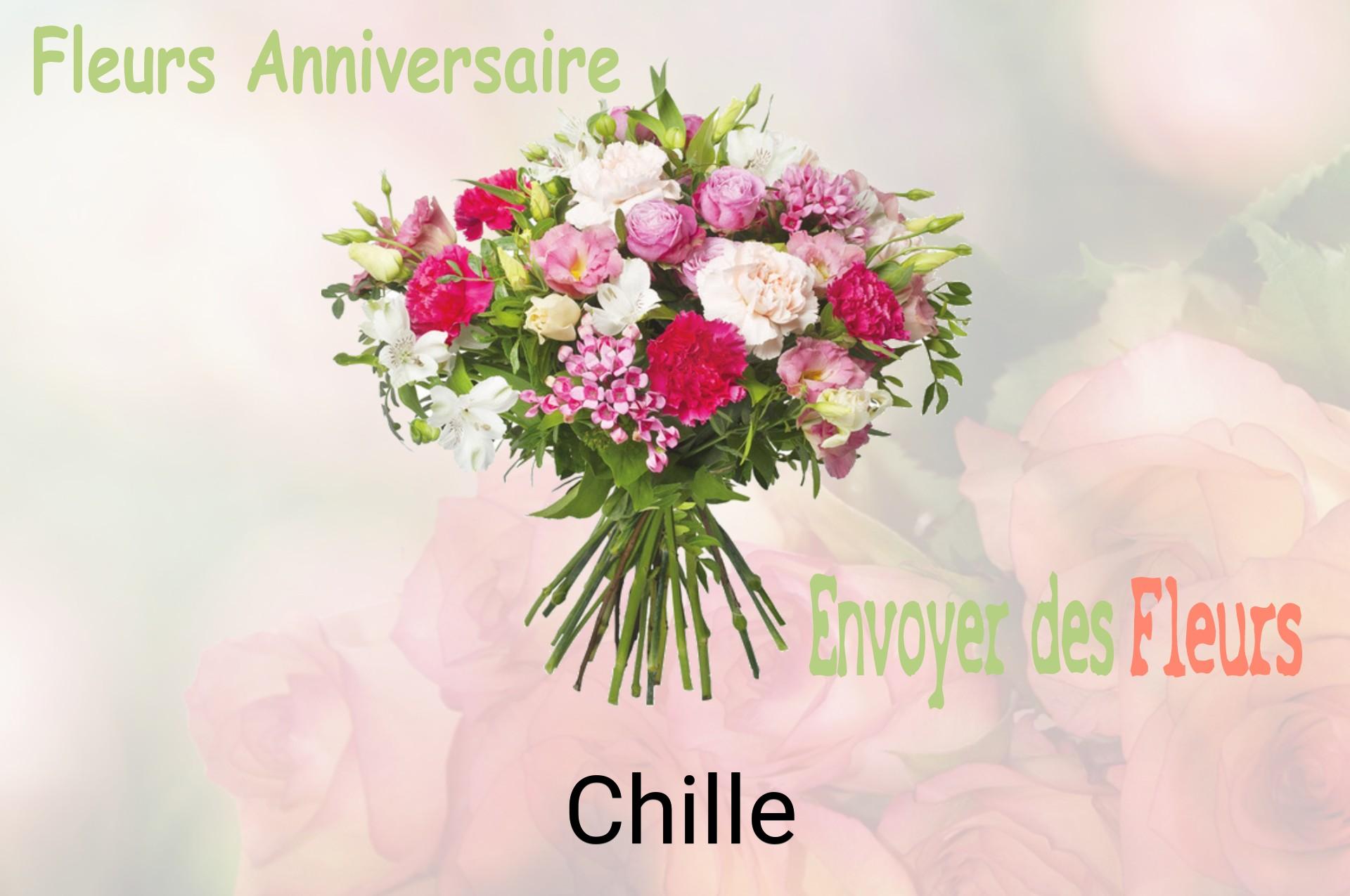 Bouquet de fleurs d’anniversaire livré à Chille